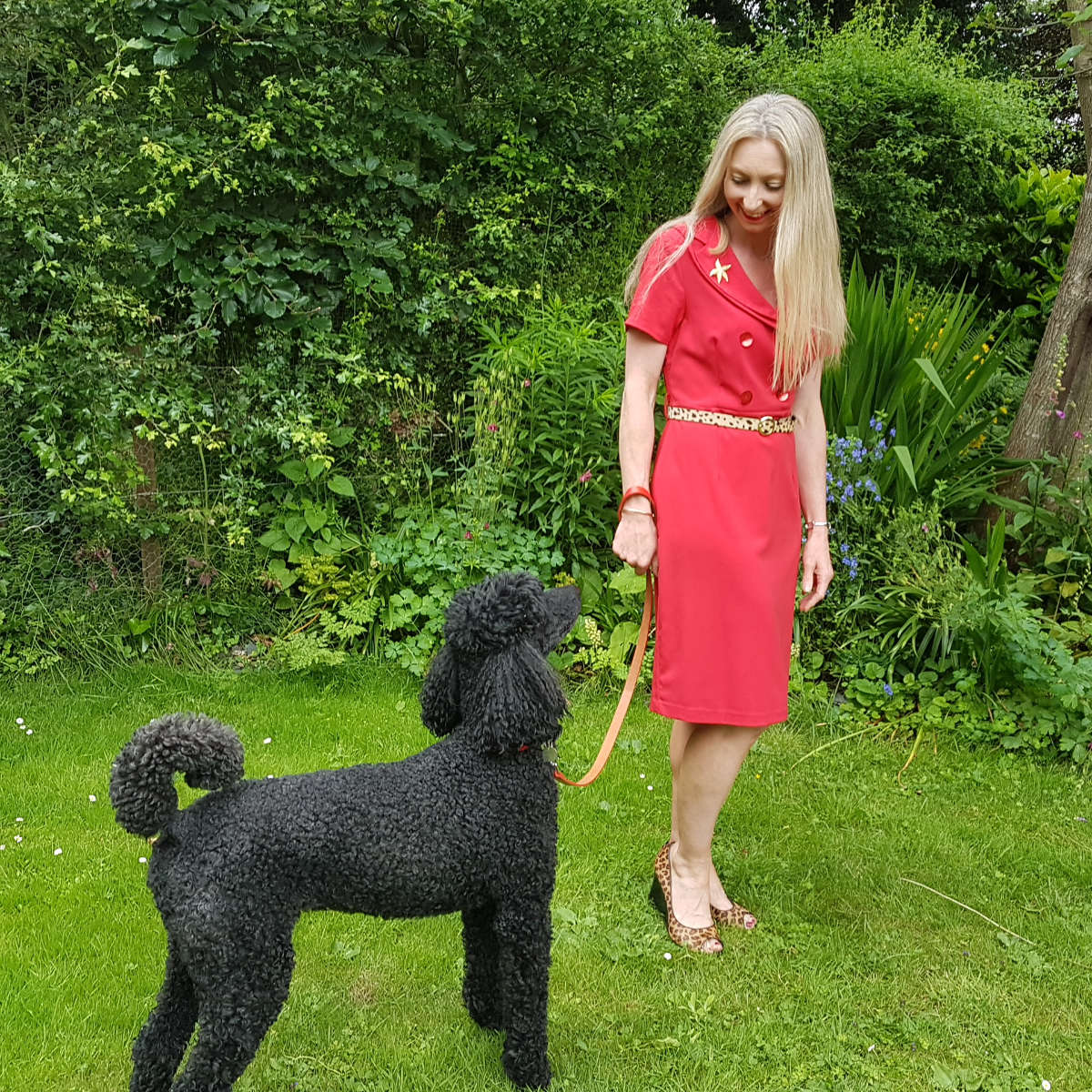 Joanne with The Posh Poodle Joanne with The Posh Poodle